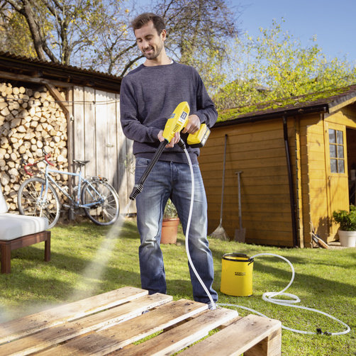 KHB 4-18 Plus Battery Set (170l/h) Akumulatorowa myjka ciśnieniowa Kärcher